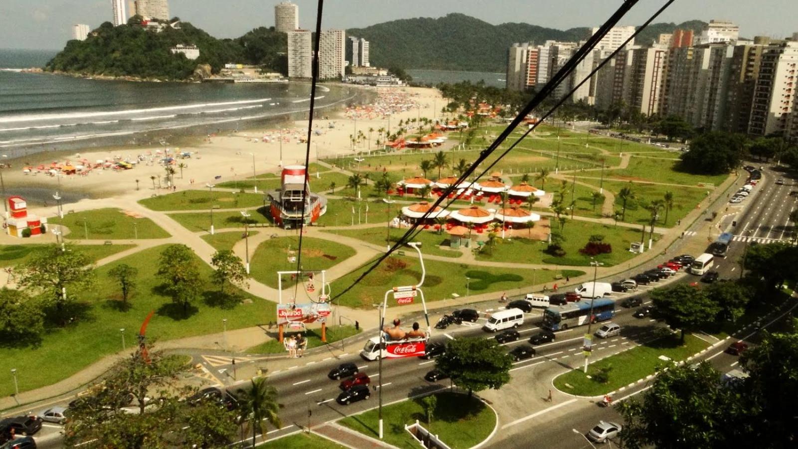 Flat Itarare Tower Beach São Vicente Eksteriør billede