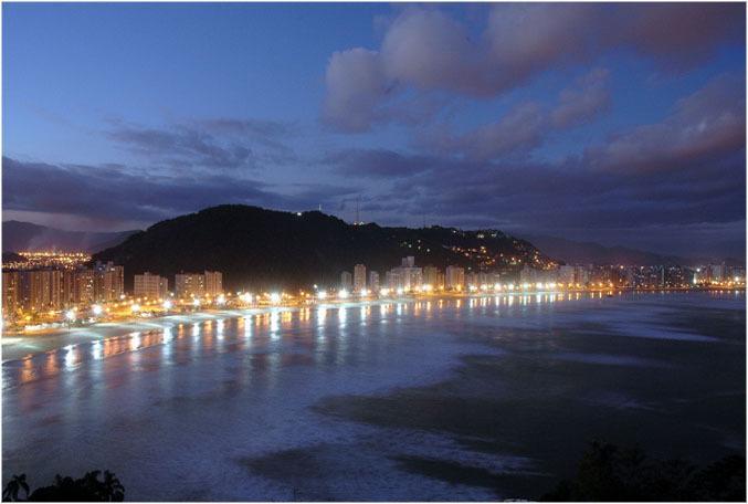 Flat Itarare Tower Beach Lejlighedshotel São Vicente Eksteriør billede